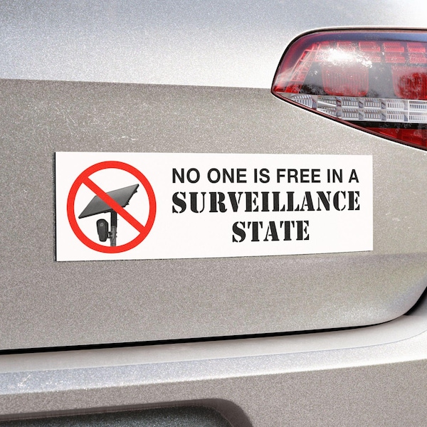 Flock Camera Bumper Sticker - Etsy