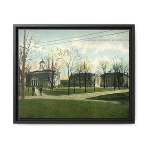 Lawrence University Appleton Wisconsin 1911 Print - Wall Art for Framing - Professionally Printed - Antique Postcard