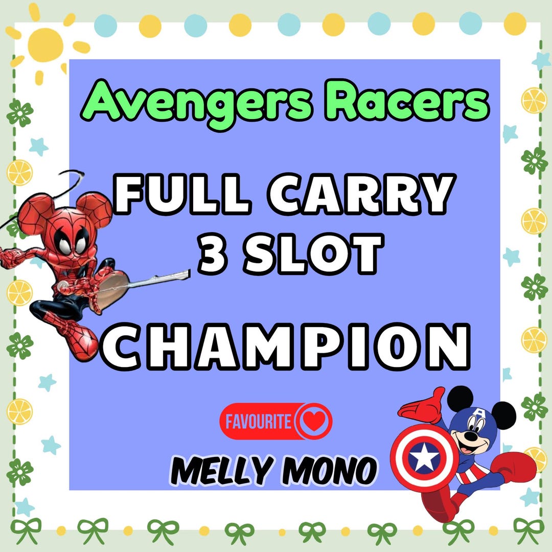 Monopolygo Champion Avengers Racers Partner Event - Etsy