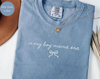Camisa Boy Mama Era Comfort Colors: Camiseta moderna para mamá