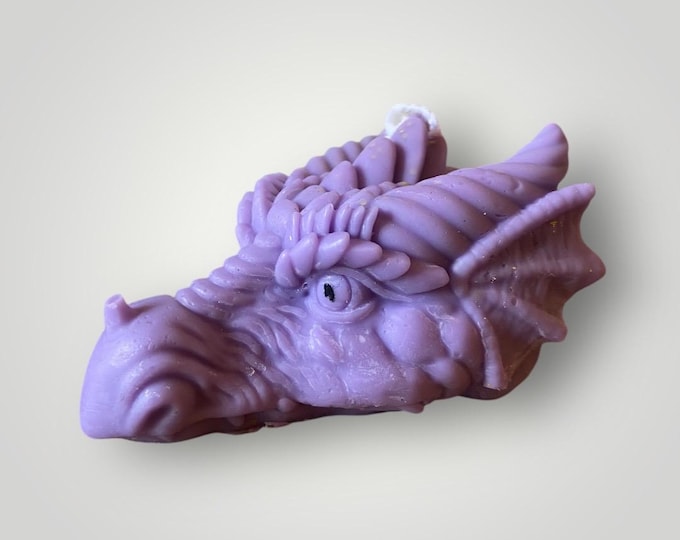 Dragon head, soy wax handmade