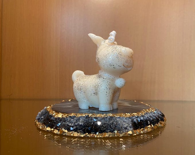 Christmas deer with glitter and Christmas scent