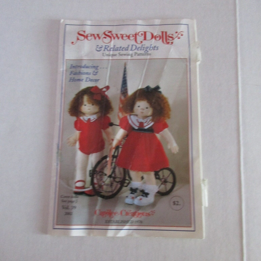 Sew Sweet Dolls & Related Delights, Catalog 39,2002 Etsy