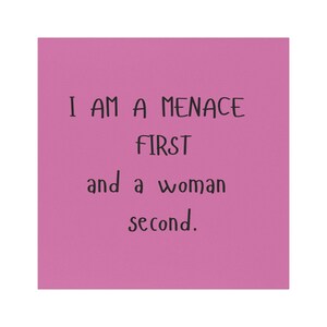 Menace Woman Magnet