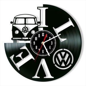 Auto Wanduhr 12 &quot;aus Vintage Schallplatte, moderne Wanddekoration, tolles Geschenk