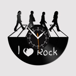 Rock Music Vinyl Record Wall Clock - Modern Home Decor