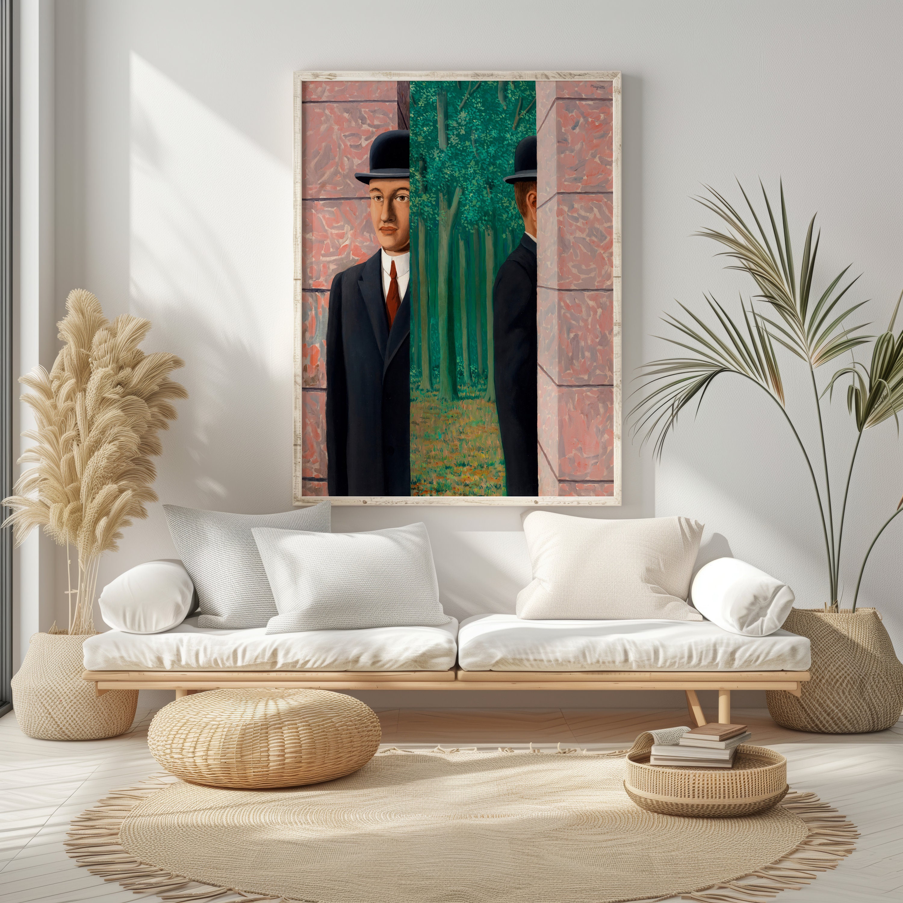 Rene Magritte : Common Place le Lieu Commun 1964 Surrealism Symbolic ...