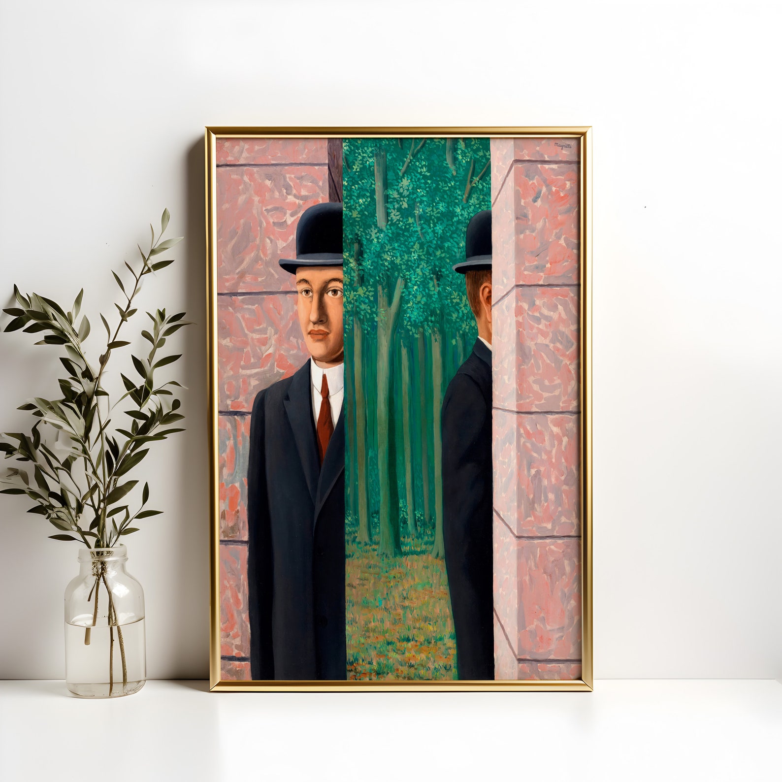 Rene Magritte : Common Place le Lieu Commun 1964 Surrealism Symbolic ...