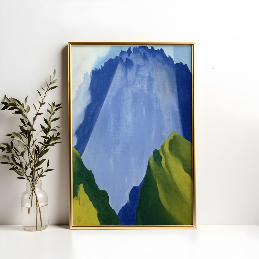 Georgia O'keeffe : Peru Machu Picchu, Morning Light 1957 Precisionism ...