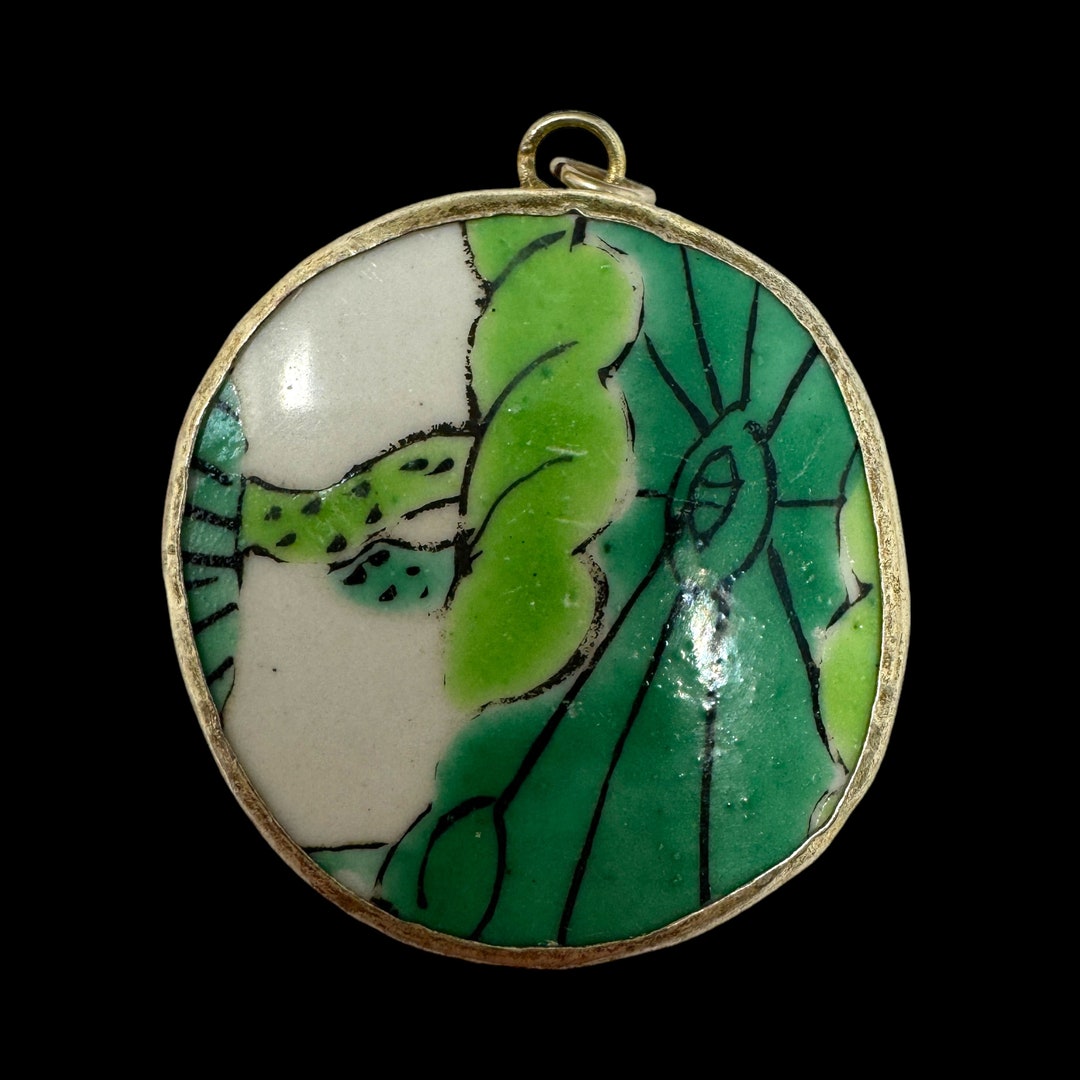RARE! Original Ming Dynasty Pottery 1368-1644 AD Necklace Pendant ...