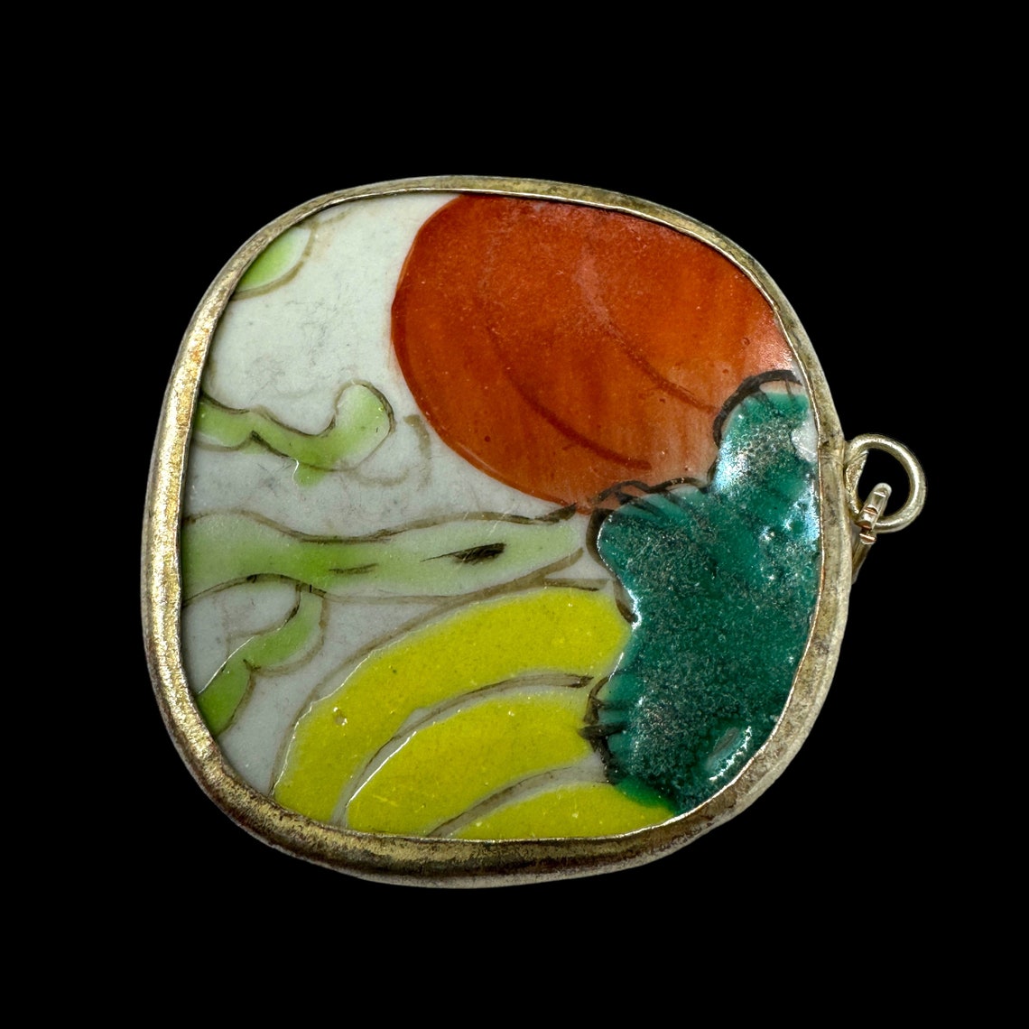 RARE Original Ming Dynasty Pottery 1368-1644 AD Necklace Pendant ...