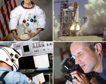 カロル・ボブコ直筆サイン：NASA スペースシャトル チャレンジャー号