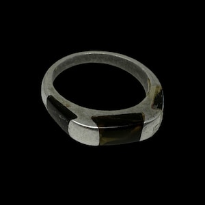Rare 1918 WWI Trench Art Ring: American Expeditionary Force, Size 5.5