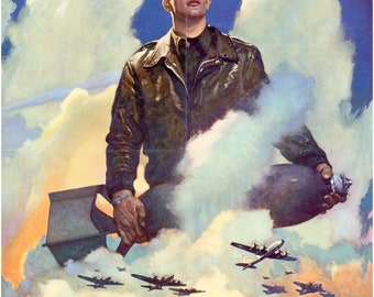 ★１９４０年代＊アメリカ軍＊海兵隊９２５銀製ブローチ（実物） RARE! Original WWII 1941-1945 United States Air Force