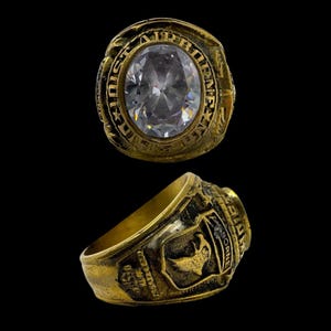 Vintage 1960's Army Ring - Etsy