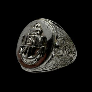Vintage Wwii Navy Ring - Etsy