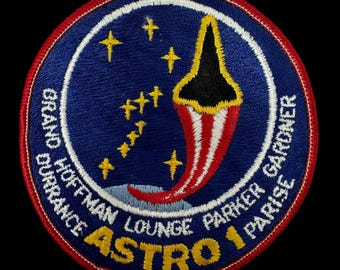 Vintage STS-35 Mission Patch: NASA Space Shuttle Columbia 1990 (with C.O.A.)