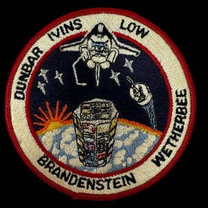 Original NASA Space Shuttle Columbia STS-32 Mission Patch 1990 Vintage Astronaut Collectible Rare Space History Gift (with C.O.A.)