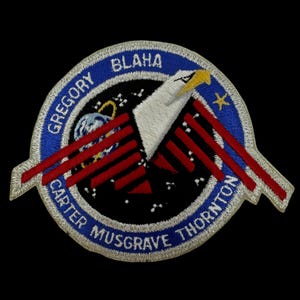 Original NASA Space Shuttle Discovery STS-33 Mission Patch 1989 Vintage Astronaut Collectible Rare Space History Gift (with C.O.A.)