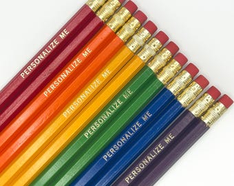 Regenbogen | Custom Bleistifte (12er Set)