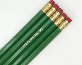 Grün | Custom Buntstifte (5er-Set, 9er-12er-Set)