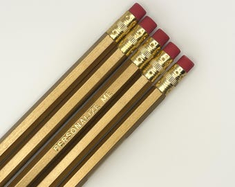 Gold | Custom Buntstifte (5er-Set, 9er-12er-Set)