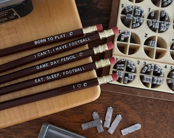 Fußball | Sport Bleistifte vorgestempeltes Set (5er-Set)