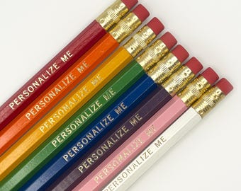 Regenbogen | Custom Bleistifte (8er Set)