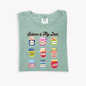 Science-Themed Unisex T-Shirt with Fun Jam Design, Perfect for Science Lovers, Teachers, and Students - Great Gift for Science Day, [...]