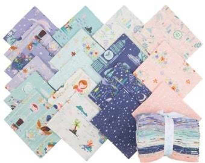 Neverland - Fat Quarter Bundle - Jill Howarth for Riley Blake - 18 ...