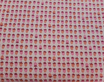 New Dawn - tiny strawberries - Citrus and Mint designs for Riley Blake - Fabric by the yard C9853-BLUSH