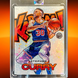 STEPH CURRY - KABOOM! Sportkaart met origineel artwork