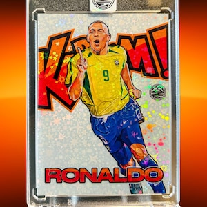 RONALDO - KABOOM! Arte original do cartão esportivo