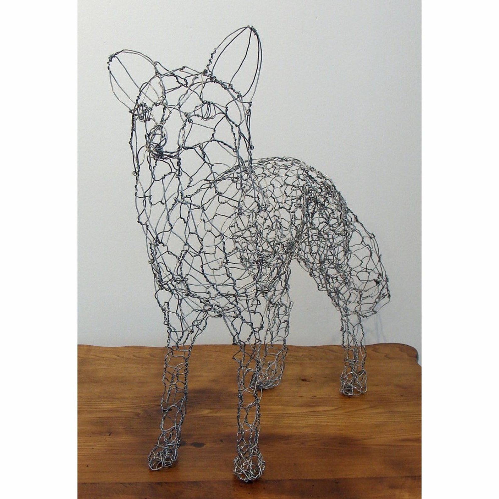 Fox Wire Sculpture | Etsy