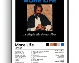 ドレイクのアルバム「Her Loss」カバーポスター、ウォールアート、印刷