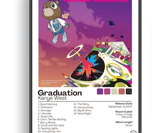 Kanye West Graduation 2LP Vinyl Limited Purple 12