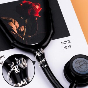 Étiquette Nominative Personnalisée Pour Stéthoscope - Gravure Au Laser, Cuir Ou Acier, Cadeau Infirmière