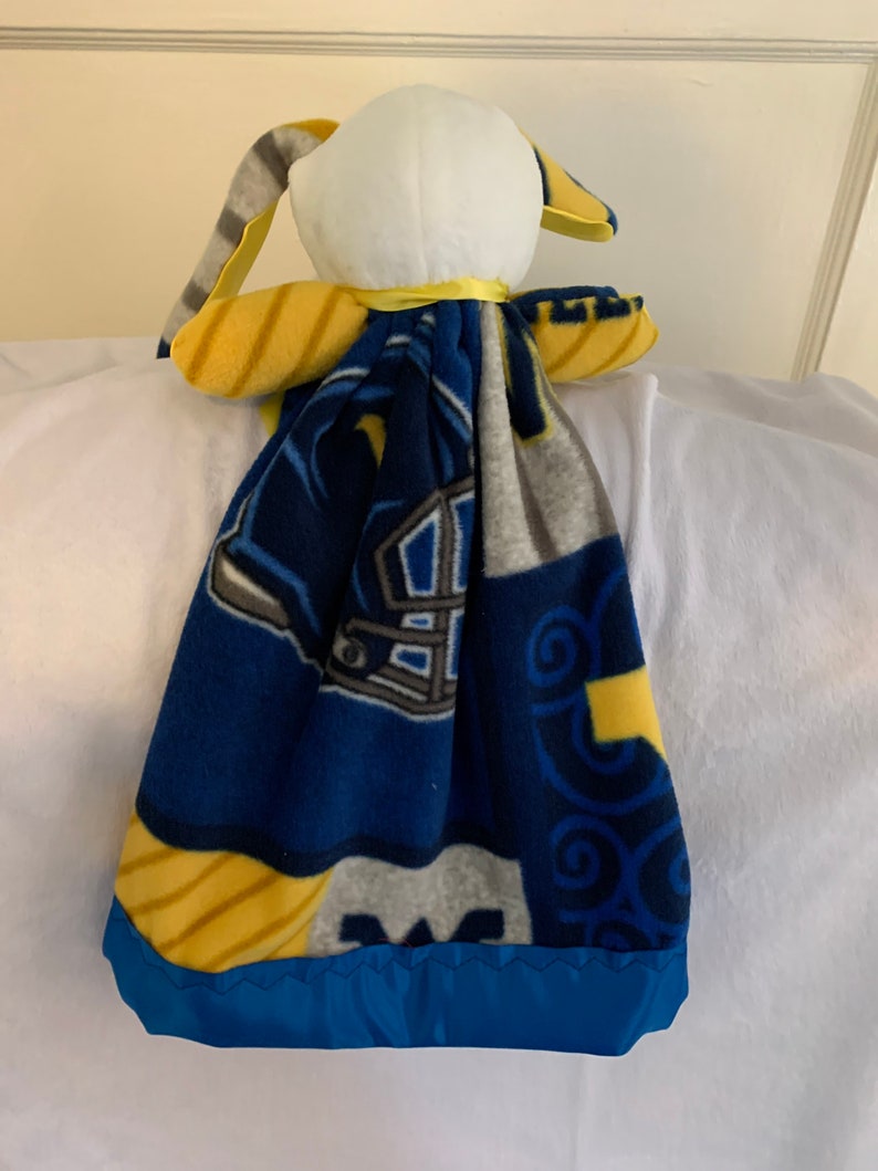 WVU Baby Blanket Handmade by UmbrellaMoonCreation on Etsy ...