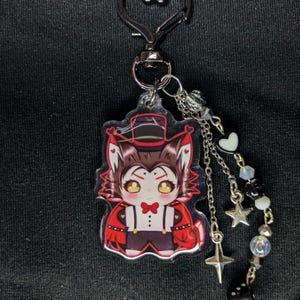 Husk Hazbin Hotel Keychain