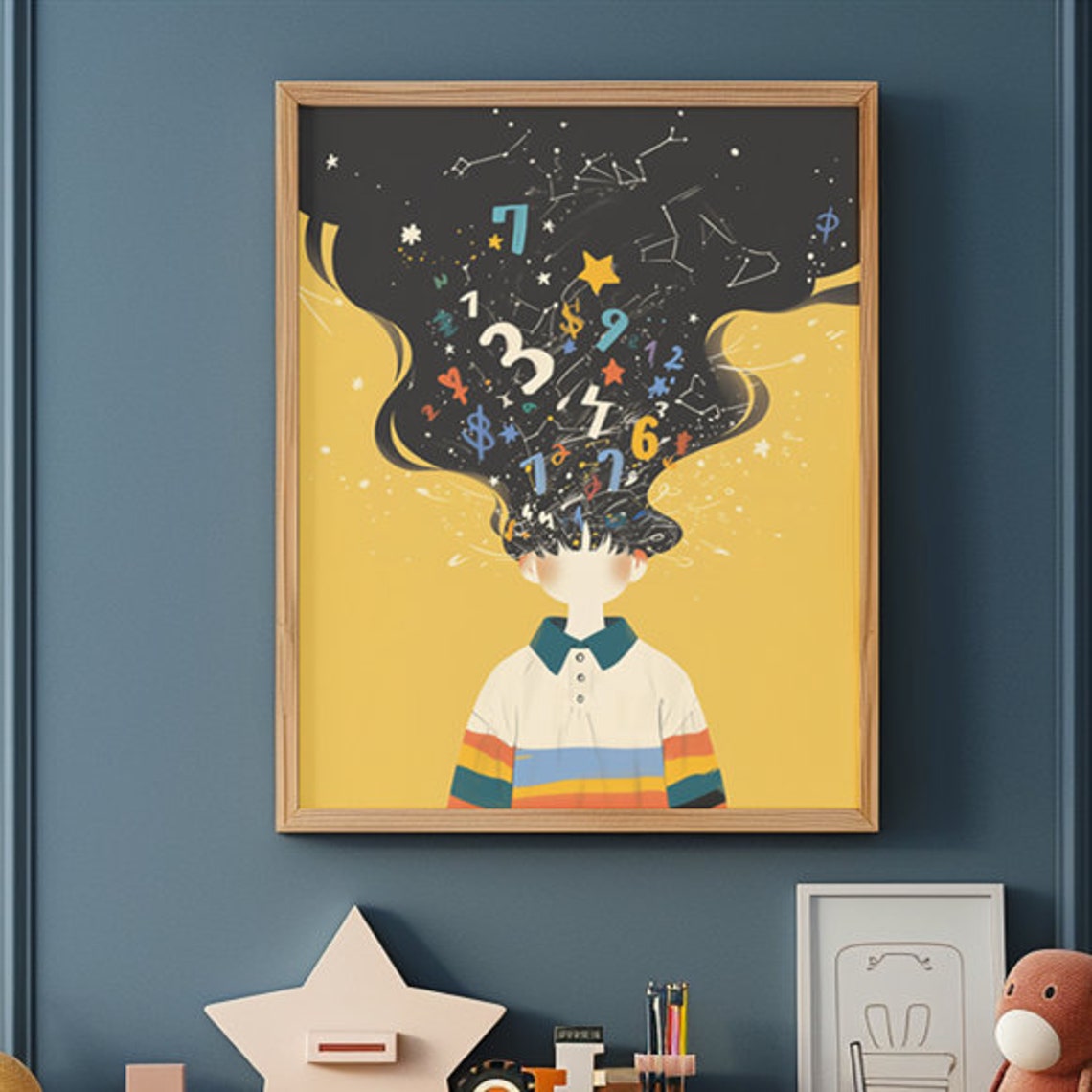 Childofmath Pupil Christmas Gift From Pupil Math Classroom Wall Decor ...