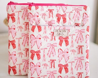 Kokette gesteppte Kindle Paperwhite Hülle, Bögen gesteppter Reißverschluss Kindle Hülle, Kindle Hülle mit Rüschen, Gepolsterte Kindle Hülle mit Tasche