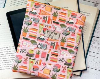 Kindle Paperwhite Sleeve, E-Reader Sleeve, Zipper Kindle Sleeve, Pocket, Book Lover Gift, Booksleeve, Padded Kindle Sleeve