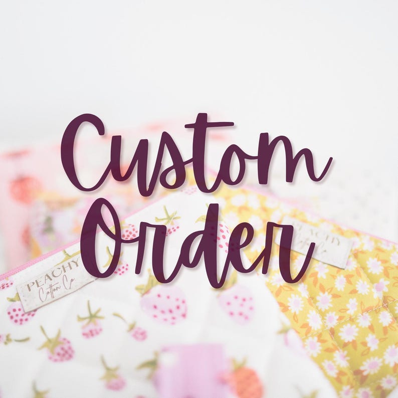 E-Reader, Tablet oder Computer Tasche mit Reißverschlusstasche aus wattiertem Baumwollstoff Bild 1