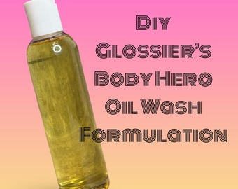 Receta casera de aceite limpiador corporal Body Hero de Glossier