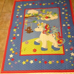 Unicorn quilt