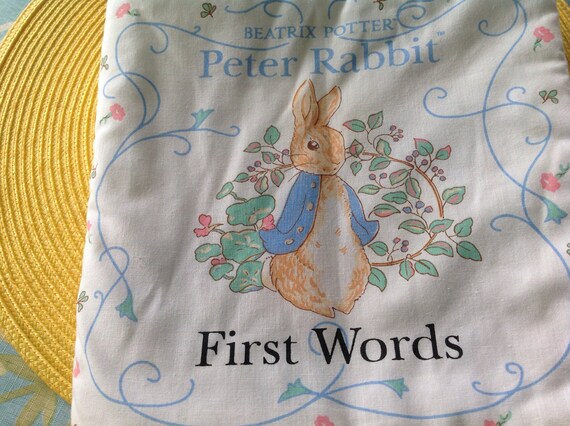 peter rabbit cloth book
