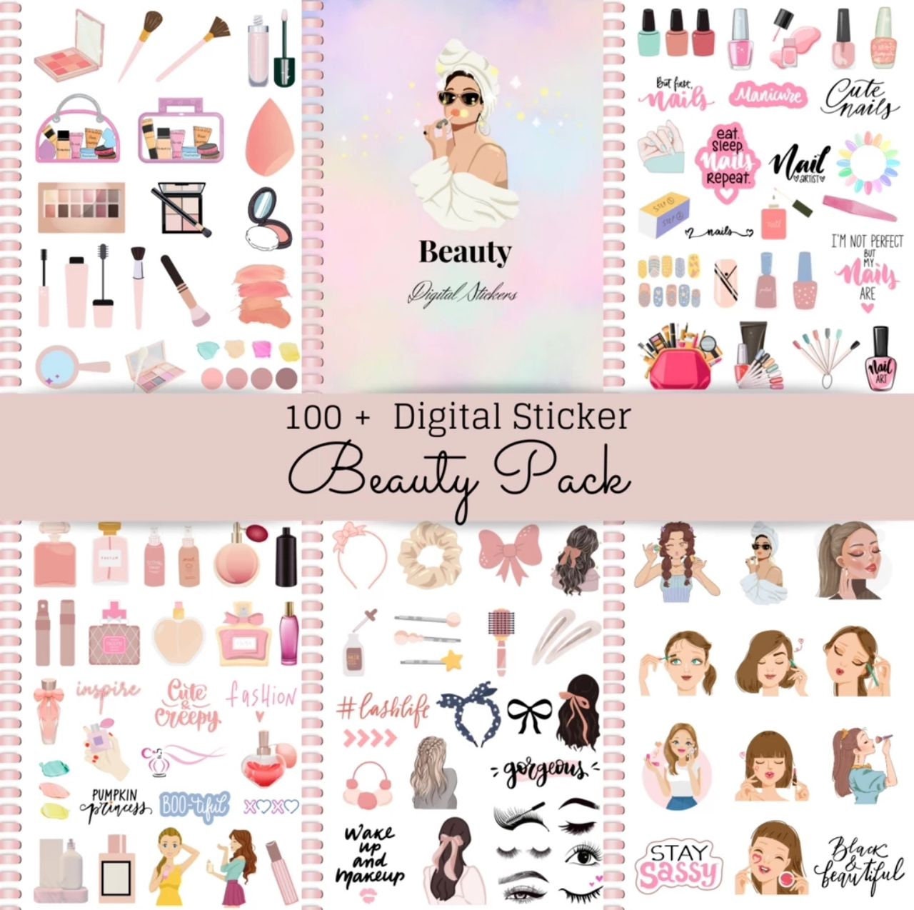 1,000+ Cute Digital Printable Stickers