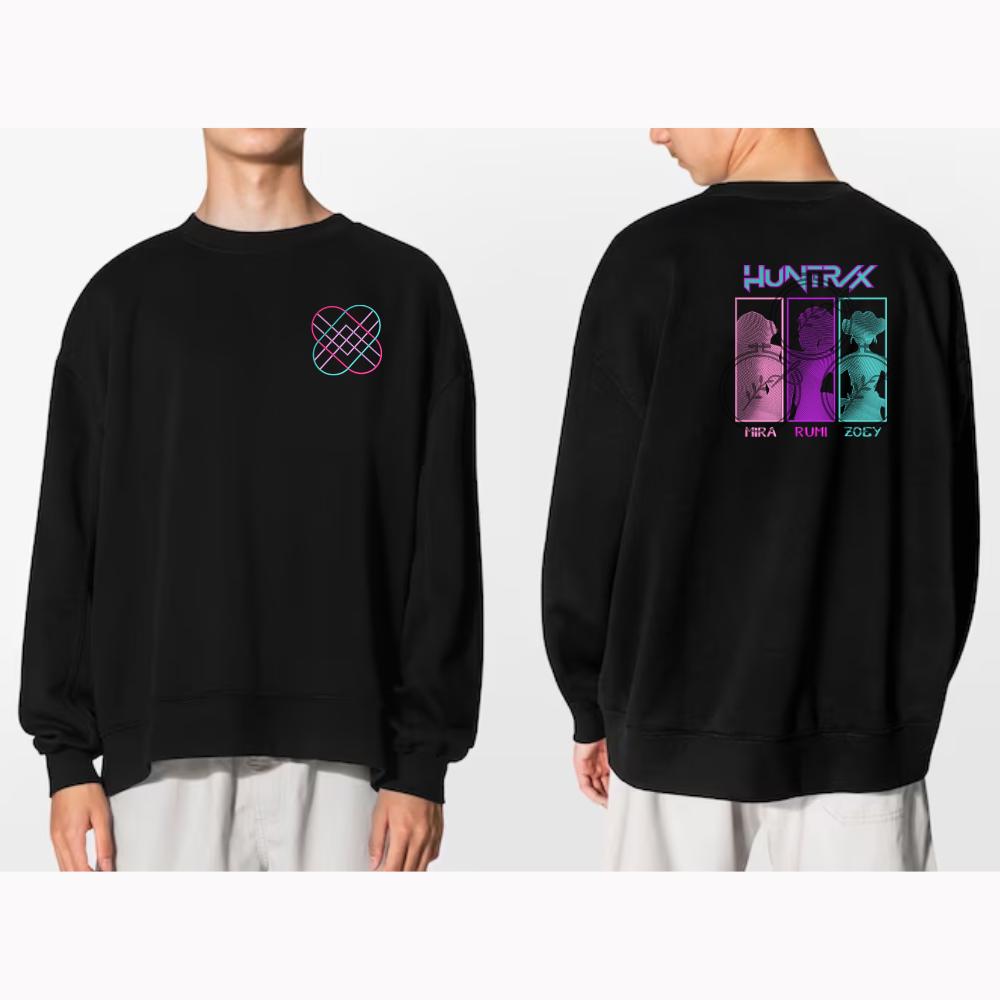 KPop Demon Hunters Full Colour Logo Sweat à Capuche