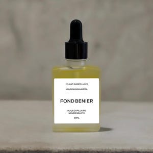 NOURISHING [HAIR OIL] -Argan, Marula, Coconut, Olive Squalene,  Sunflower seed, Broccoli seed, Marshmallow root, Vitamin E
