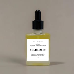 ORGANIC BOTANICAL [Hair Growth Serum] - Castor, Jojoba, Moringa, Rosemary , Peppermint , Bergamot.